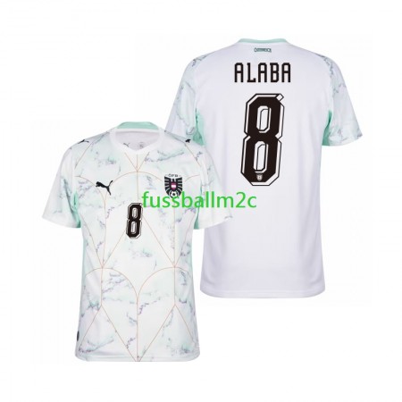 Fußballtrikots Österreich David Alaba 8 Auswärts Trikotsatz WM 2026